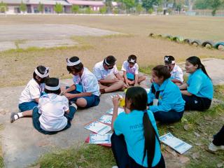 122. ค่ายวิชาการสะเต็มศึกษาเพื่อส่งเสริมการเรียนรู้ สำหรับนักเรียนโรงเรียนบ้านสระสิงห์โต อำเภอเมือง จังหวัดกำแพงเพชร วันที่ 8 มีนาคม 2566